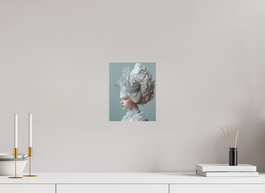 20 x 25 cm, Photo Print Under Acrylic Glass Hairdo XVII
