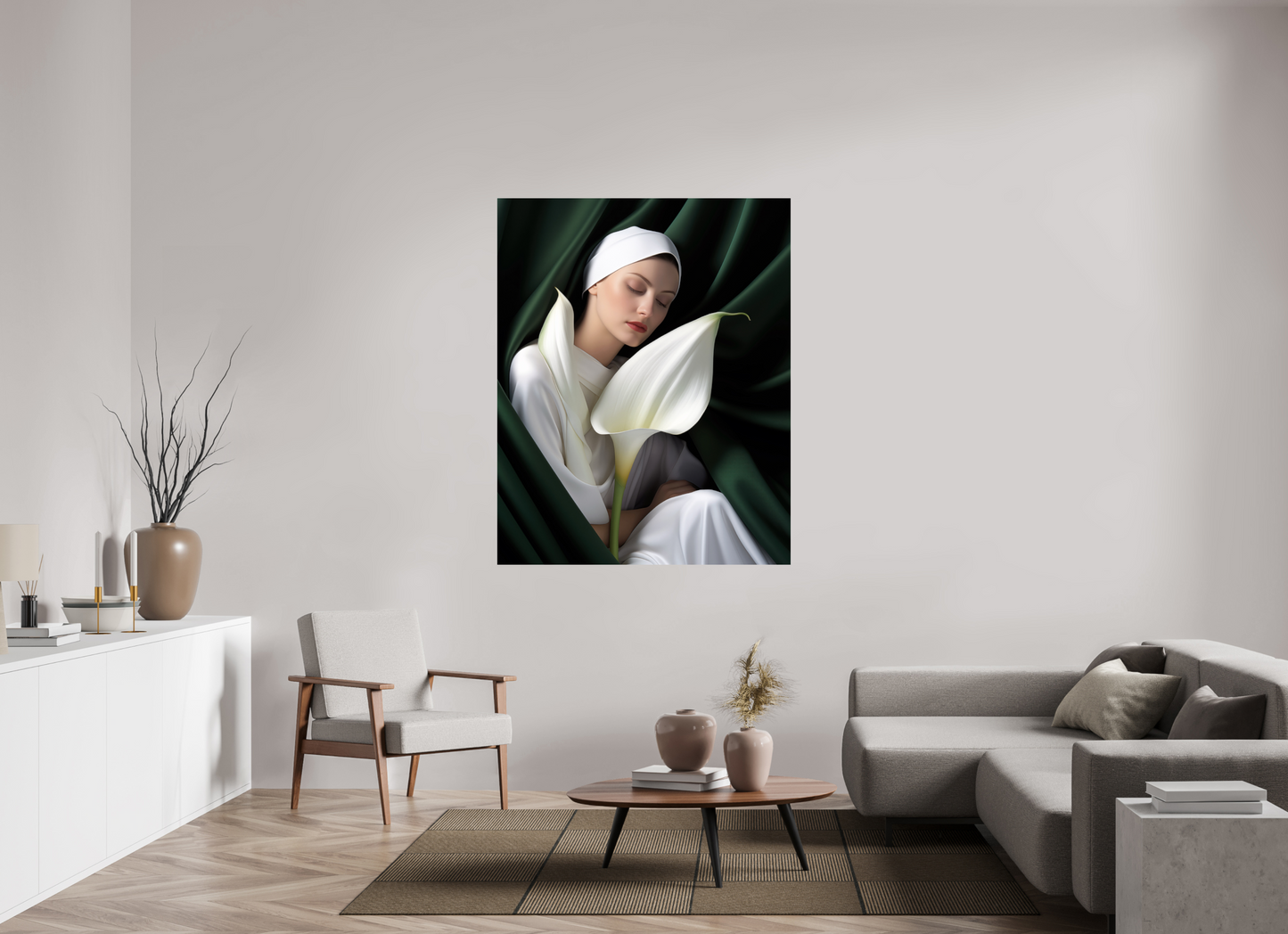 120 x 150 cm, Photo Print On Fuji Crystal DP II Calla XII