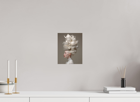 20 x 25 cm, Photo Print Under Acrylic Glass Hairdo V