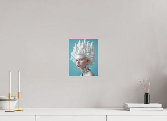 20 x 25 cm, Photo Print Under Acrylic Glass Hairdo IV