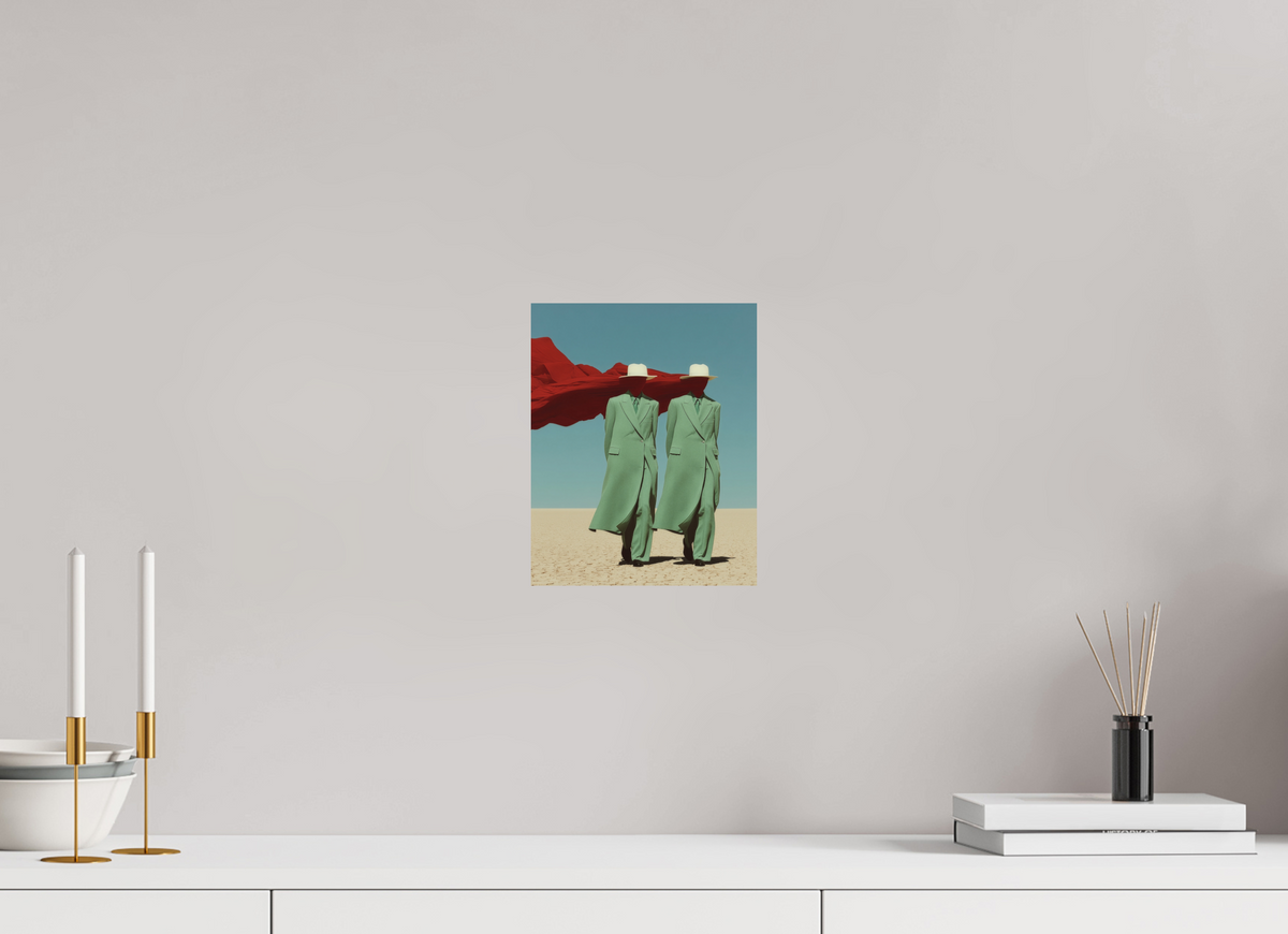 20 x 25 cm, Photo Print On Fuji Crystal DP II Red Horizon XIII