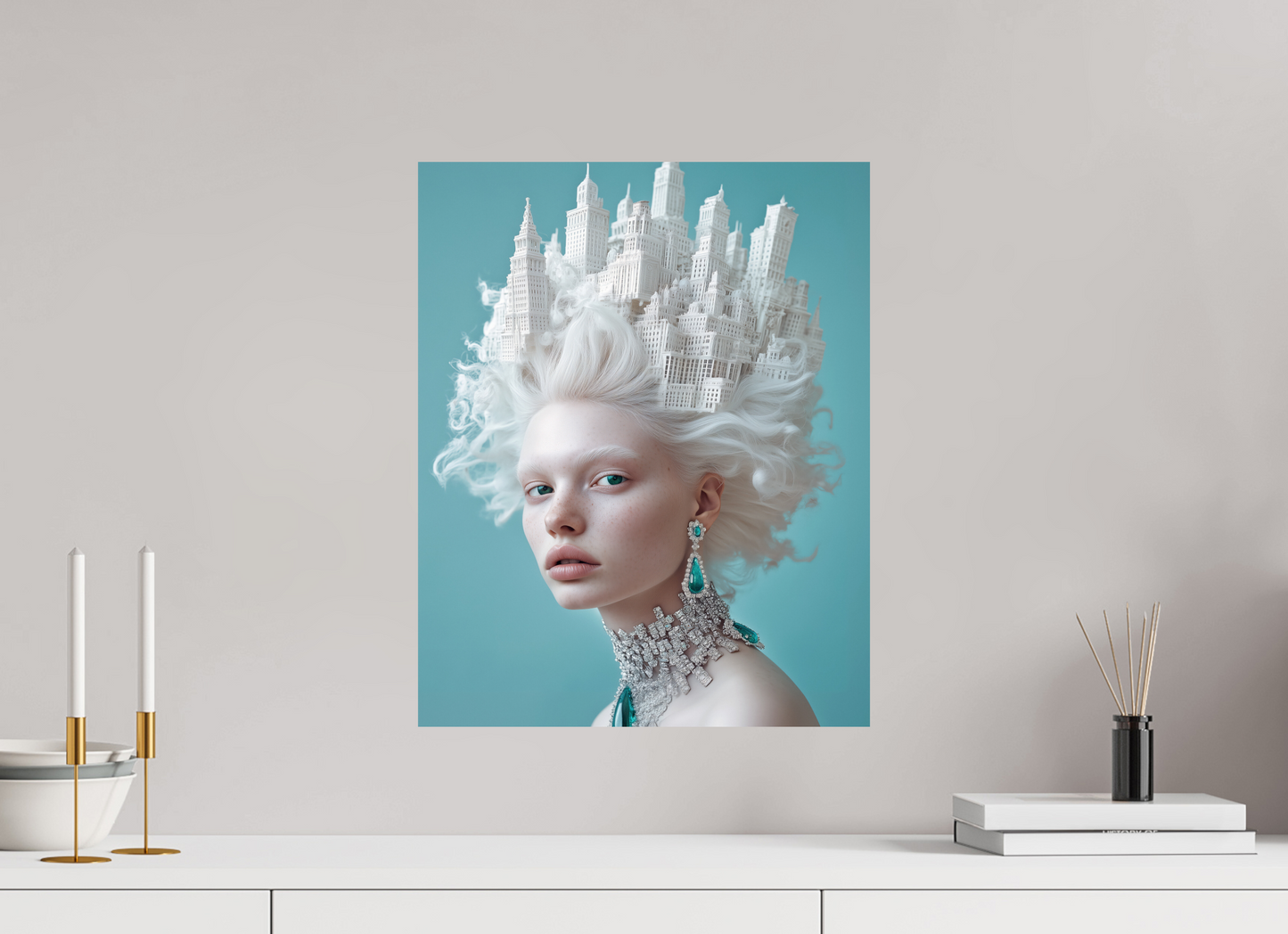 40 x 50 cm, Photo Print On Fuji Crystal DP II Hairdo IV