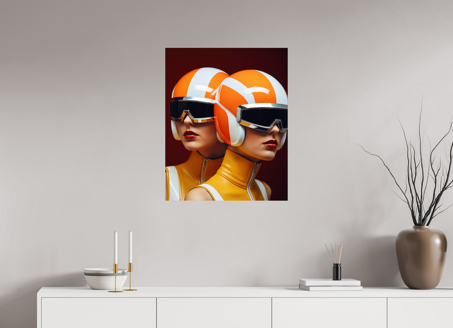 60 x 75 cm, Photo Print On Fuji Crystal DP II Rollerball IV