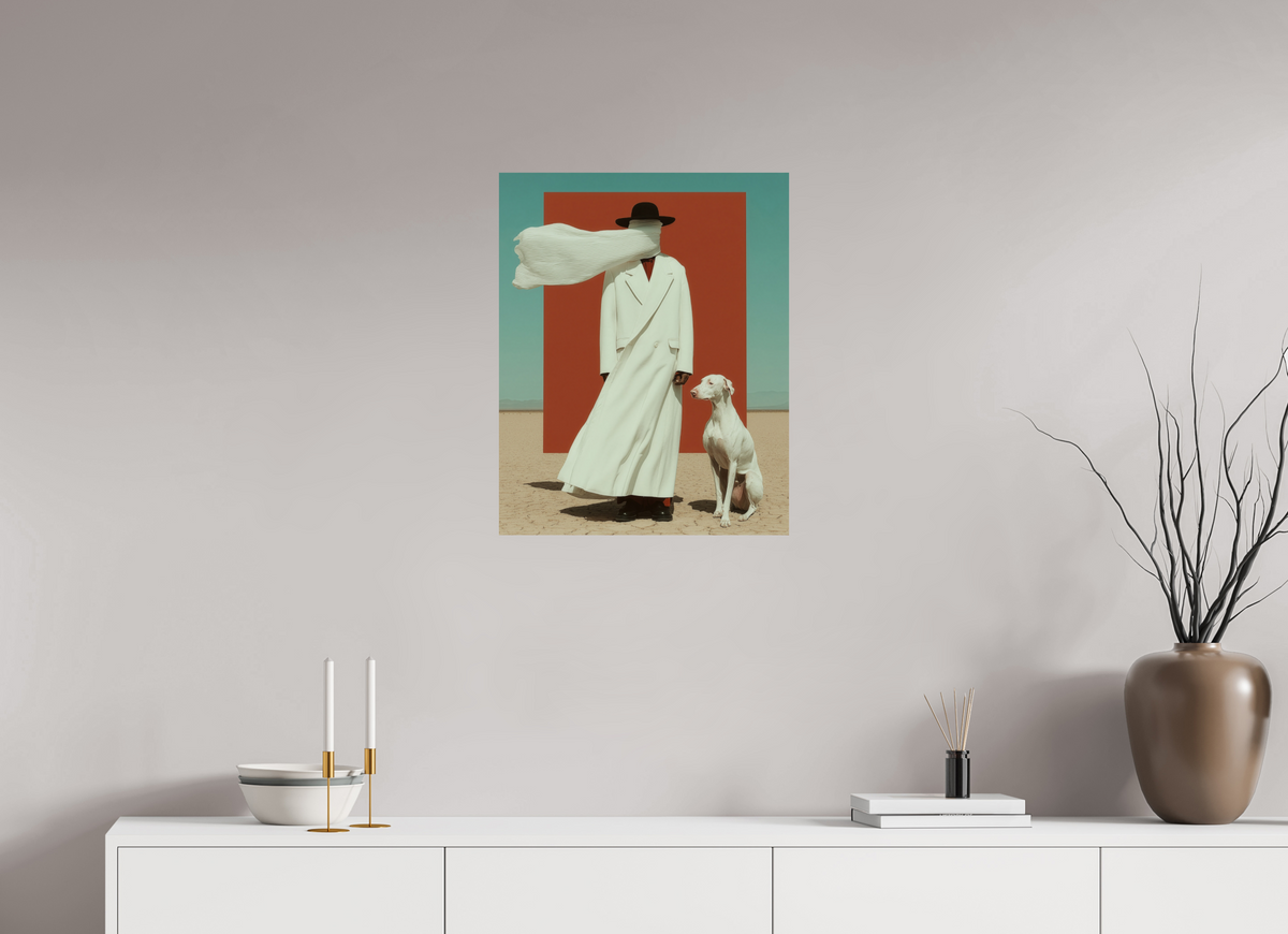 50 x 62,5 cm, Photo Print On Fuji Crystal DP II Red Horizon VIII