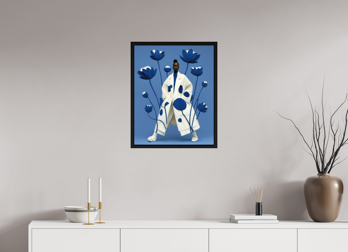 50 x 62,5 cm, Floater Frame Matisse Fashion IV