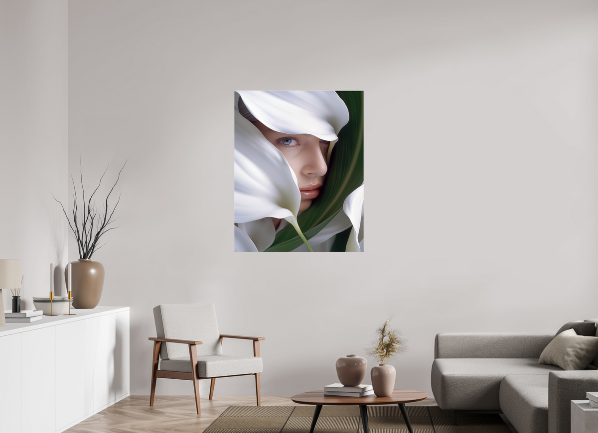 90 x 112,5 cm, Photo Print Under Acrylic Glass Calla X
