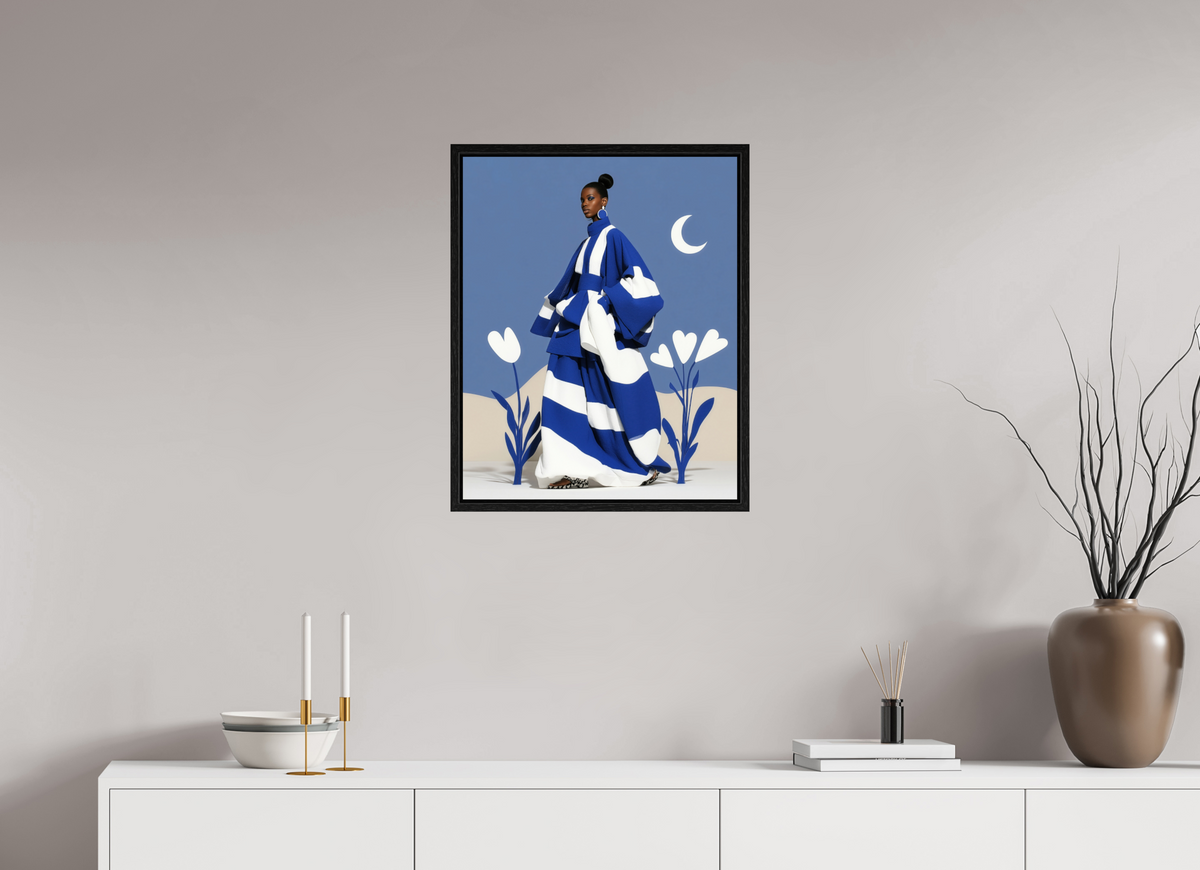 50 x 62,5 cm, Floater Frame Matisse Fashion II