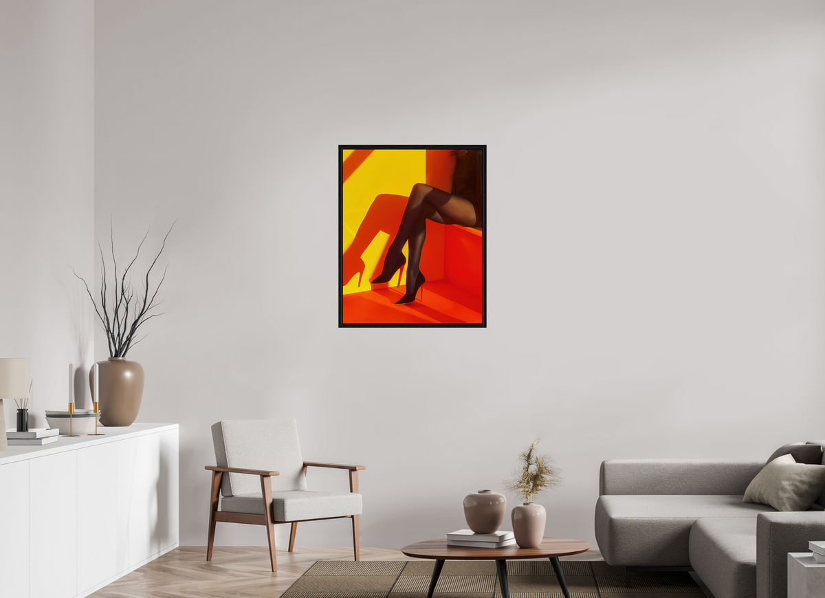 70 x 87,5 cm, Floater Frame Legs X