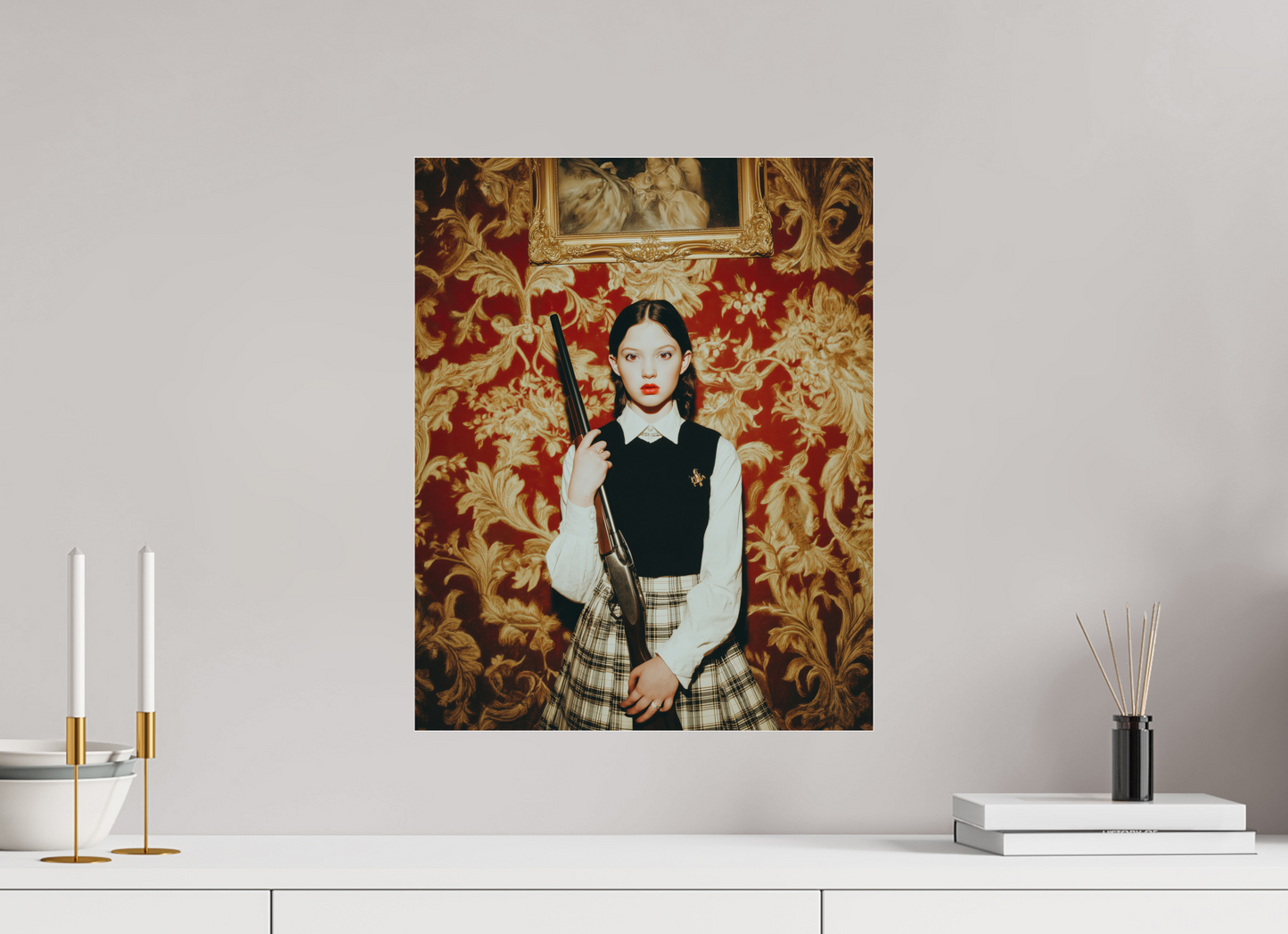 40 x 50 cm, Photo Print Under Acrylic Glass Hunting Season VII