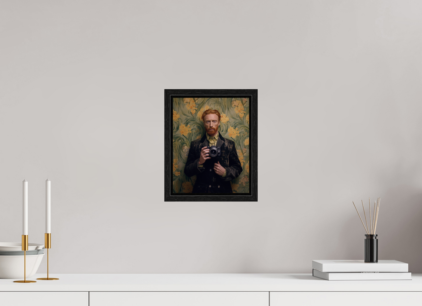 20 x 25 cm, Floater Frame Vincent VI