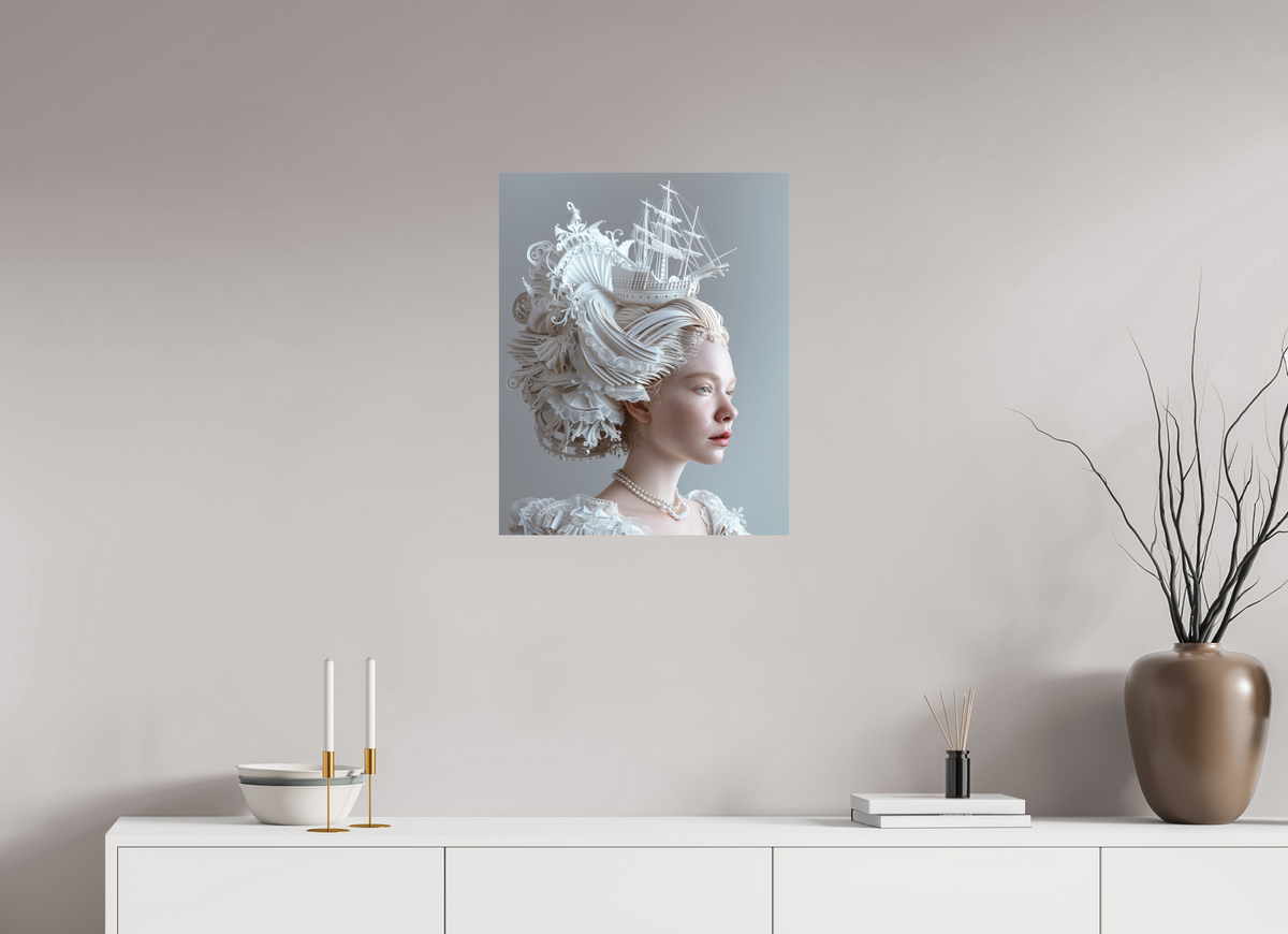 50 x 62,5 cm, Photo Print On Fuji Crystal DP II Hairdo XVIII