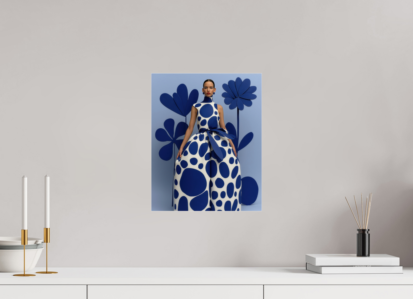 30 x 37,5 cm, Photo Print Under Acrylic Glass Matisse Fashion V