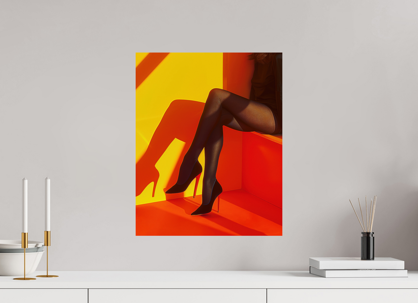 40 x 50 cm, Photo Print On Fuji Crystal DP II Legs X