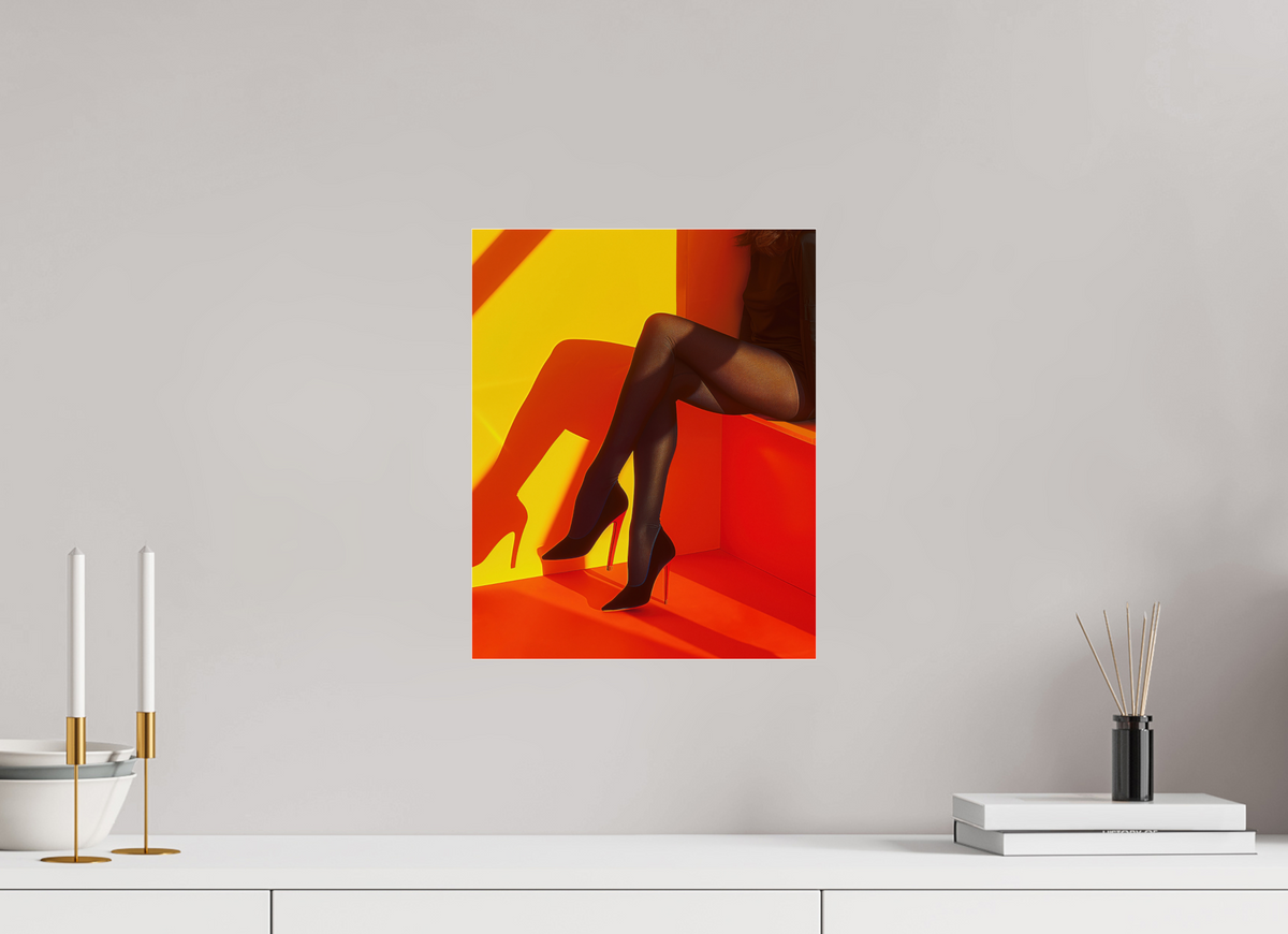 30 x 37,5 cm, Photo Print Under Acrylic Glass Legs X