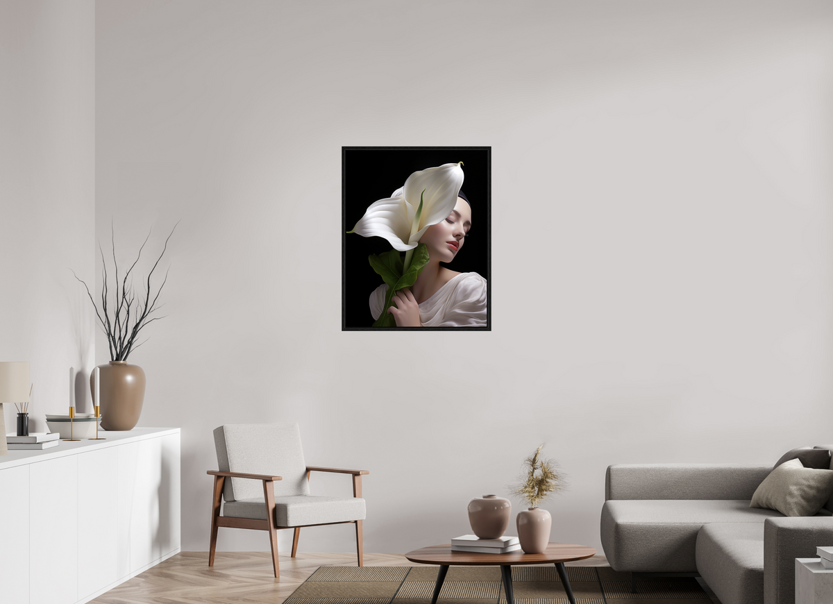 70 x 87,5 cm, Floater Frame Calla XVII