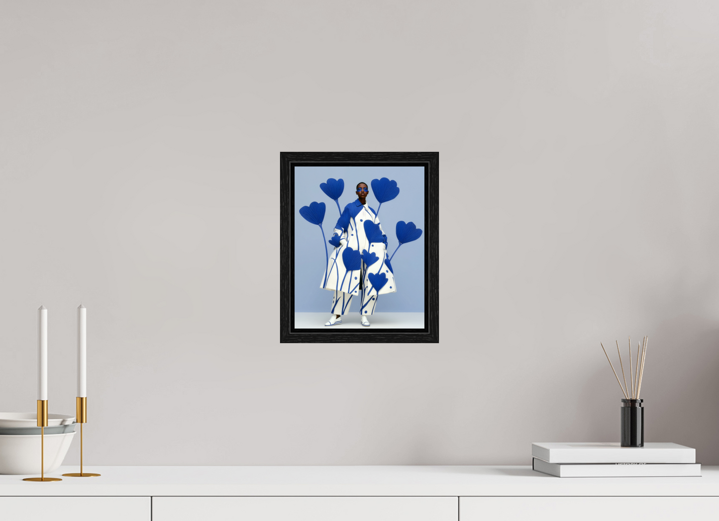 20 x 25 cm, Floater Frame Matisse Fashion XXII