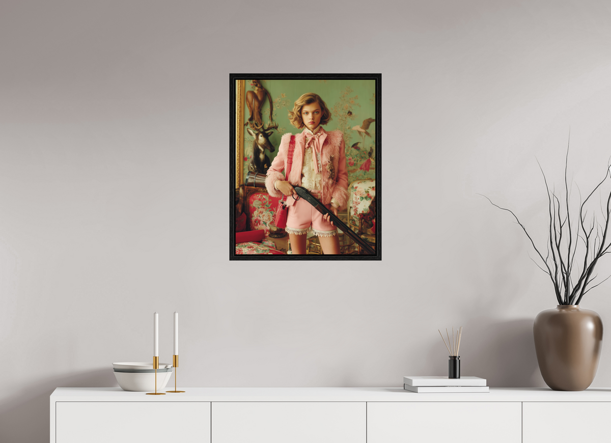 50 x 62,5 cm, Floater Frame Hunting Season III