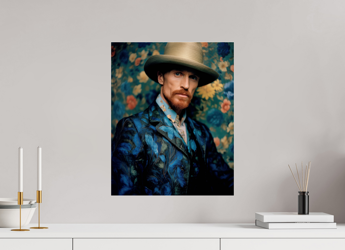 40 x 50 cm, Photo Print Under Acrylic Glass Vincent I