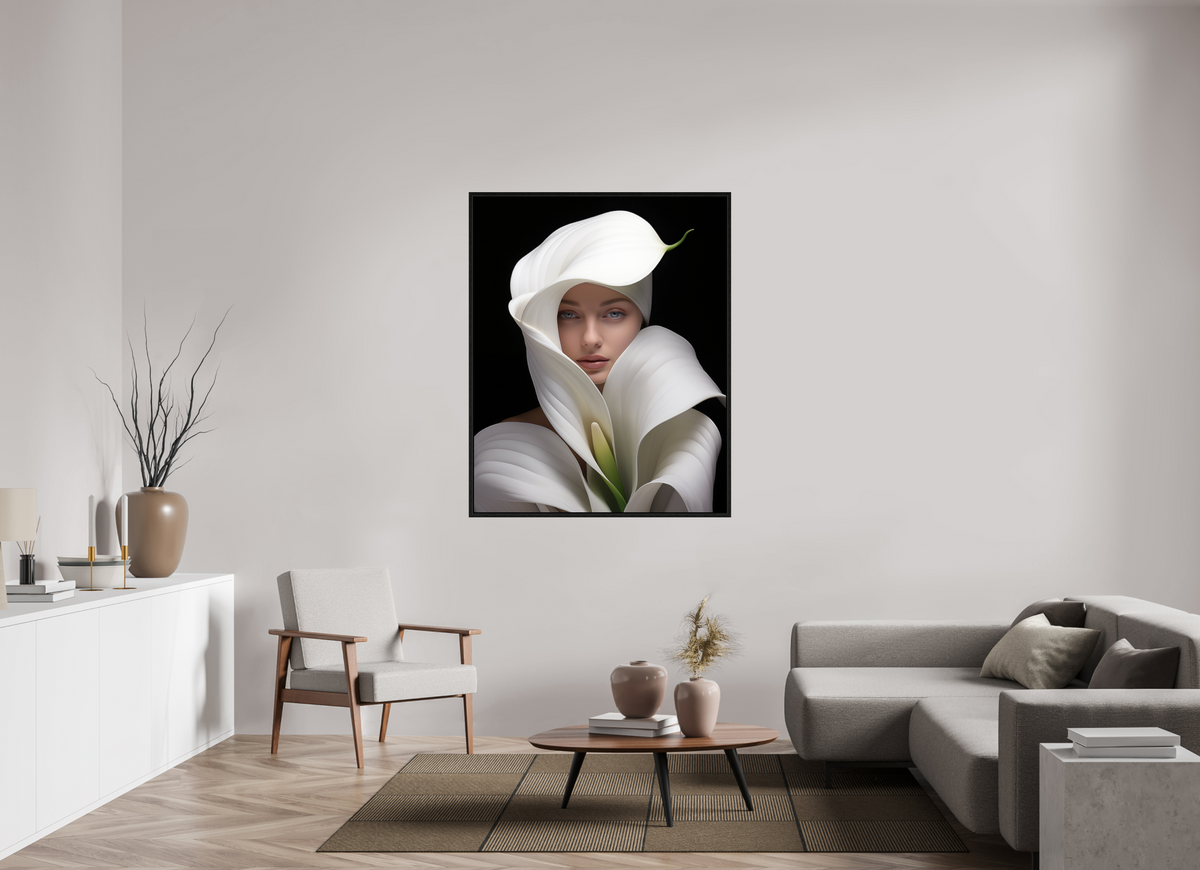 110 x 137,5 cm, Floater Frame Calla VI