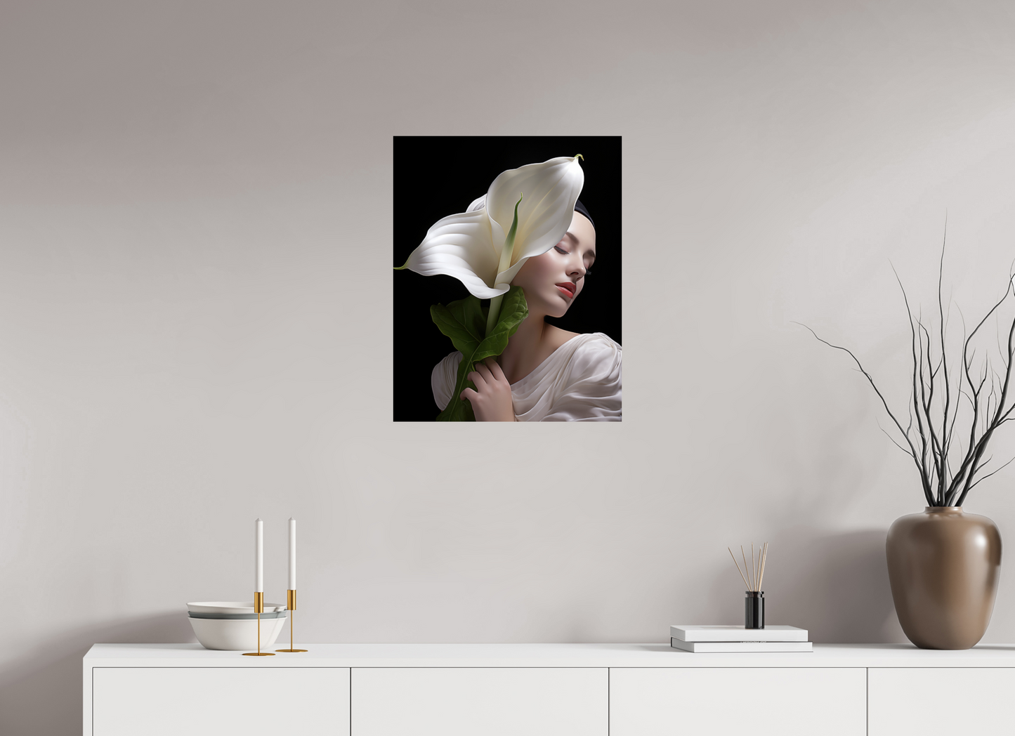 50 x 62,5 cm, Photo Print On Fuji Crystal DP II Calla XVII