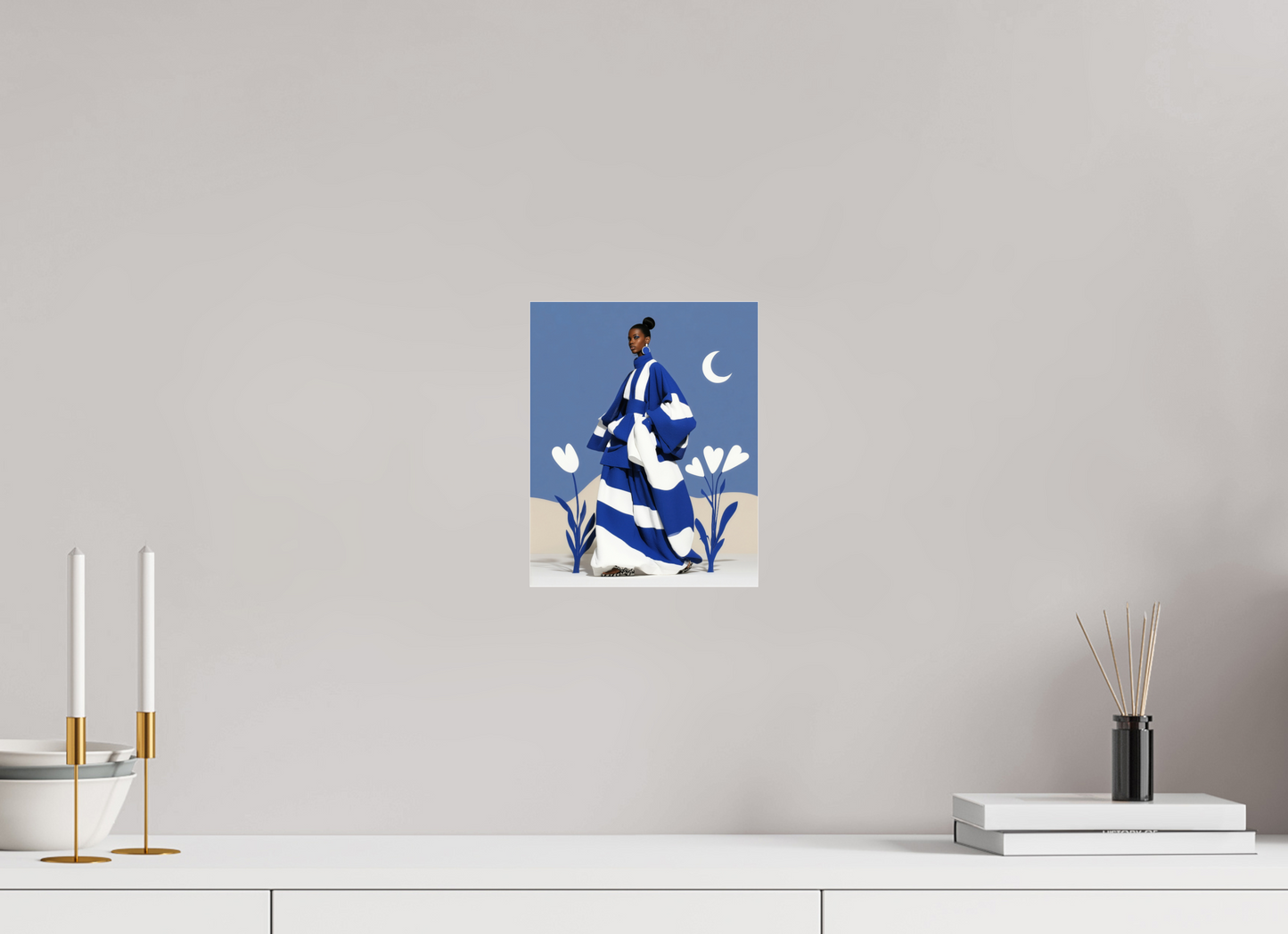 20 x 25 cm, Photo Print Under Acrylic Glass Matisse Fashion II
