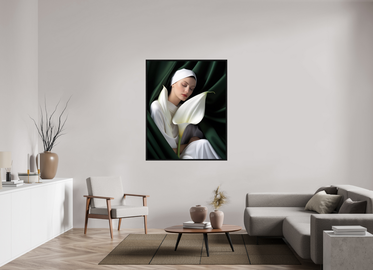 110 x 137,5 cm, Floater Frame Calla XII