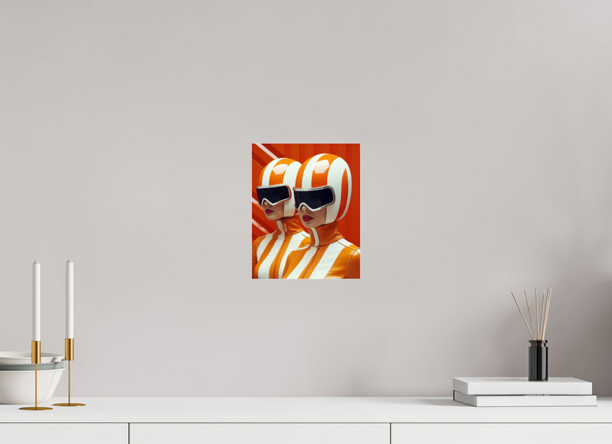 20 x 25 cm, Photo Print Under Acrylic Glass Rollerball XI