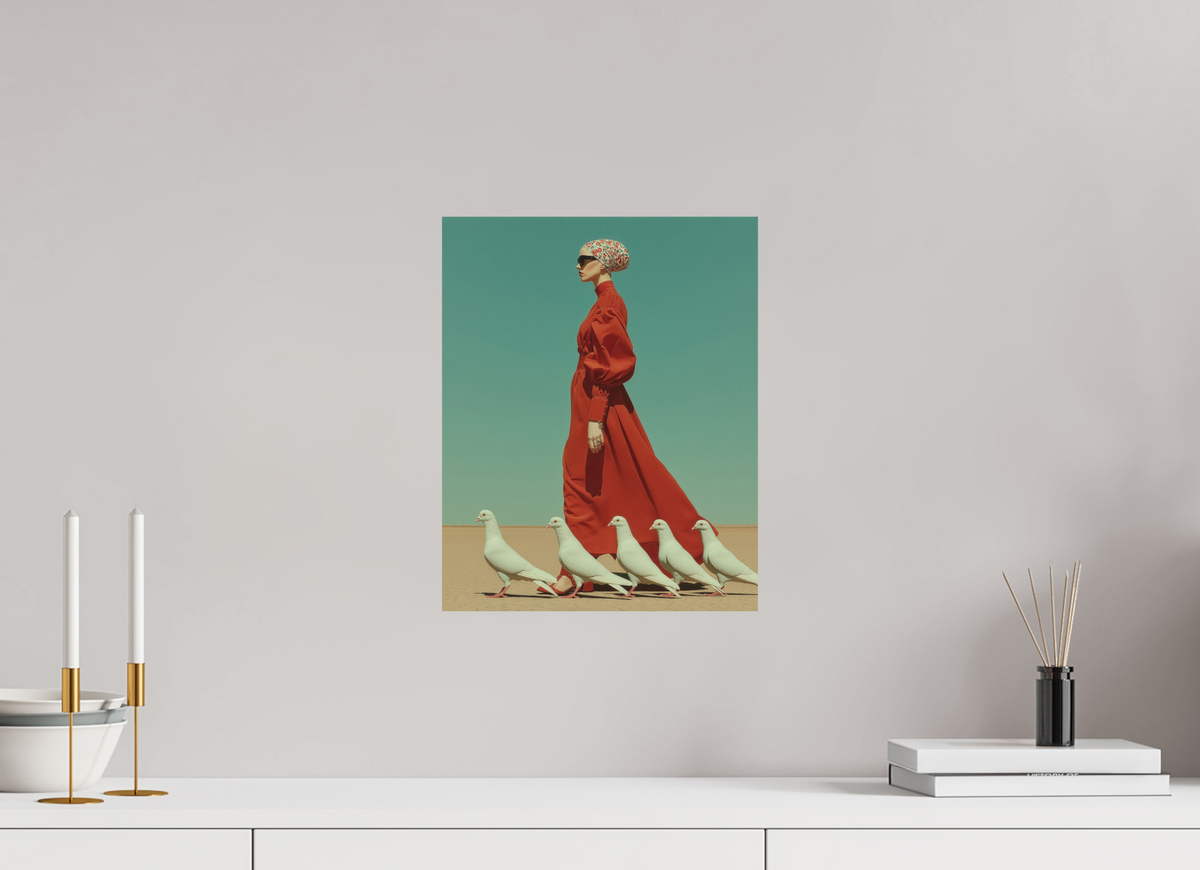 30 x 37,5 cm, Photo Print On Fuji Crystal DP II Red Horizon XV