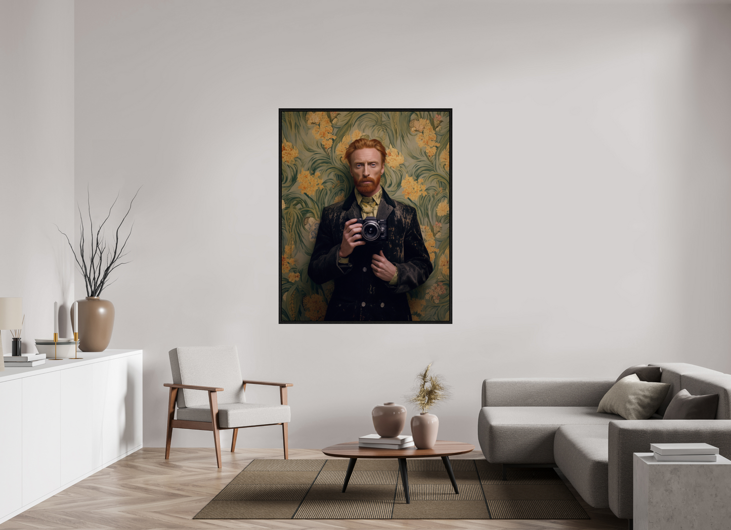 120 x 150 cm, Floater Frame Vincent VI