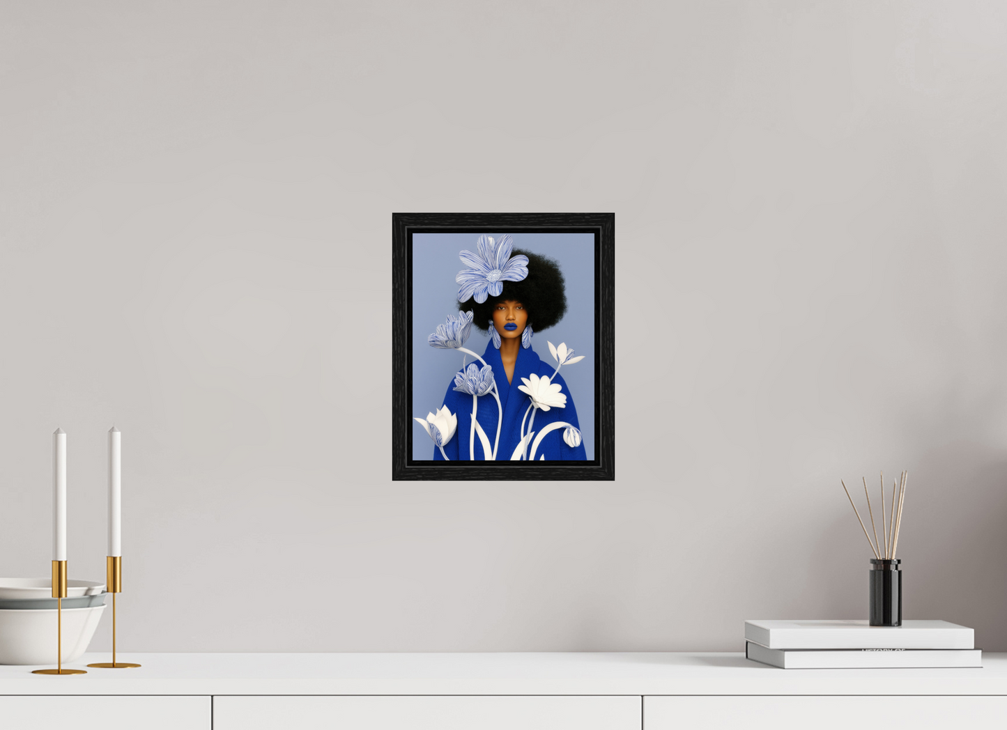 20 x 25 cm, Floater Frame Matisse Fashion XI