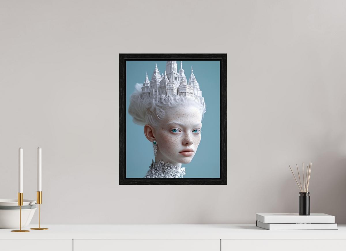 30 x 37,5 cm, Floater Frame Hairdo IX