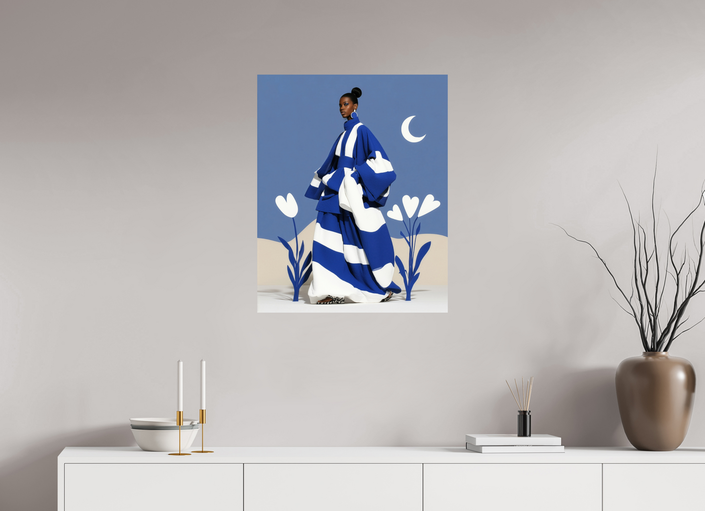 60 x 75 cm, Photo Print On Fuji Crystal DP II Matisse Fashion II