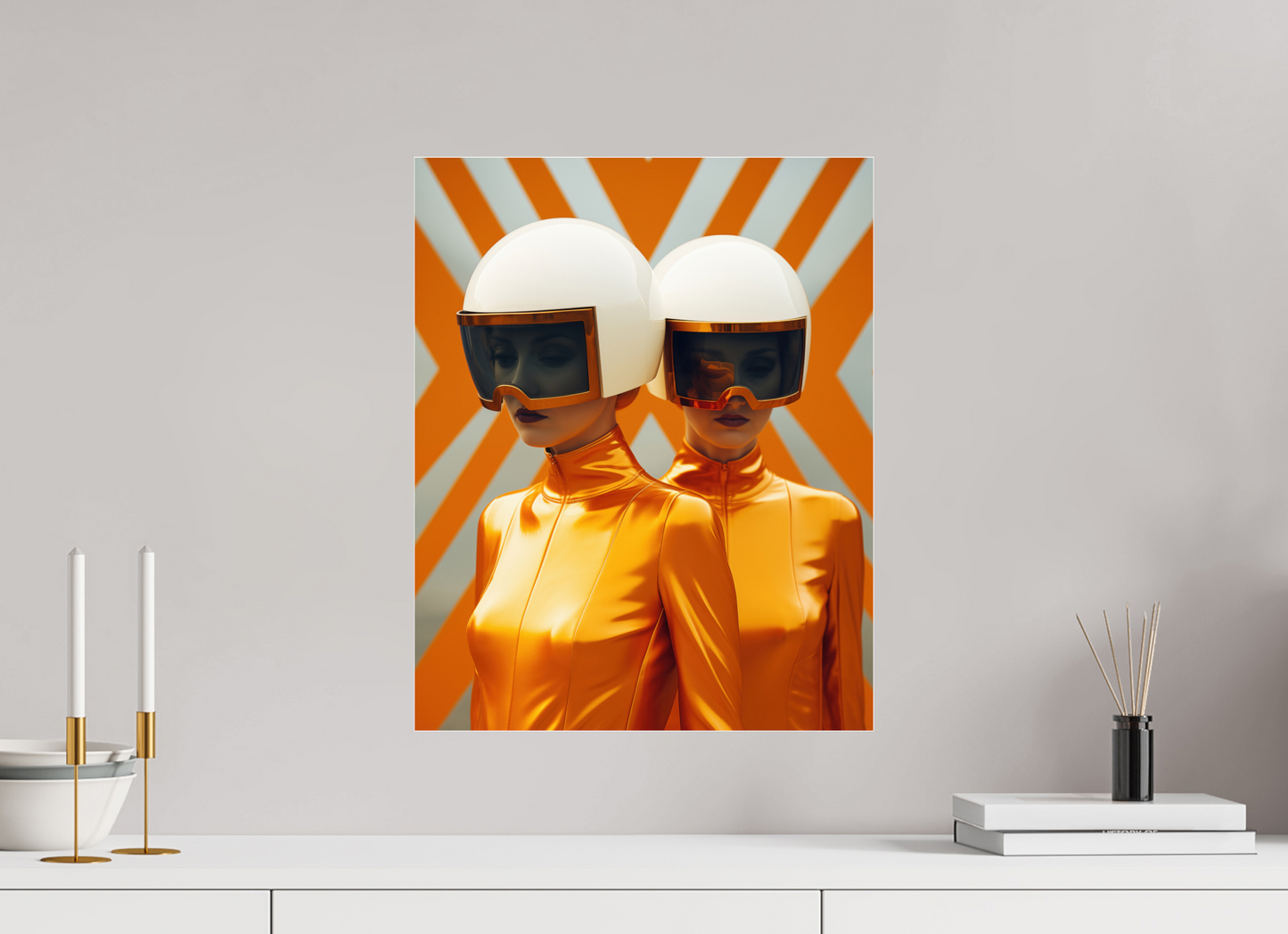 40 x 50 cm, Photo Print Under Acrylic Glass Rollerball VIII