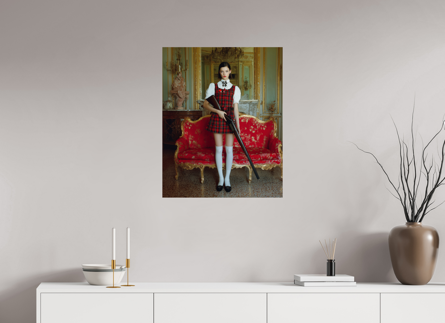 60 x 75 cm, Photo Print On Fuji Crystal DP II Hunting Season II