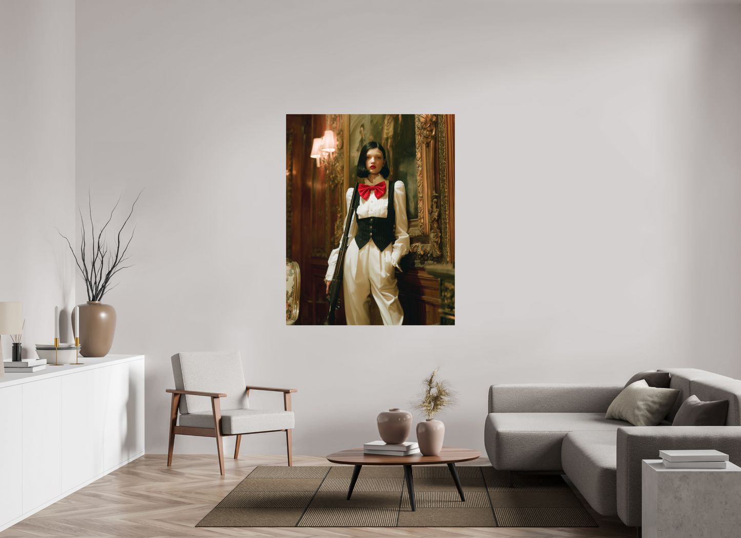 120 x 150 cm, Photo Print On Fuji Crystal DP II Hunting Season VI