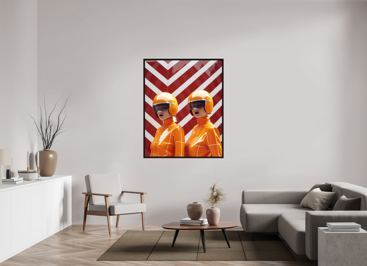 110 x 137,5 cm, Floater Frame Rollerball II