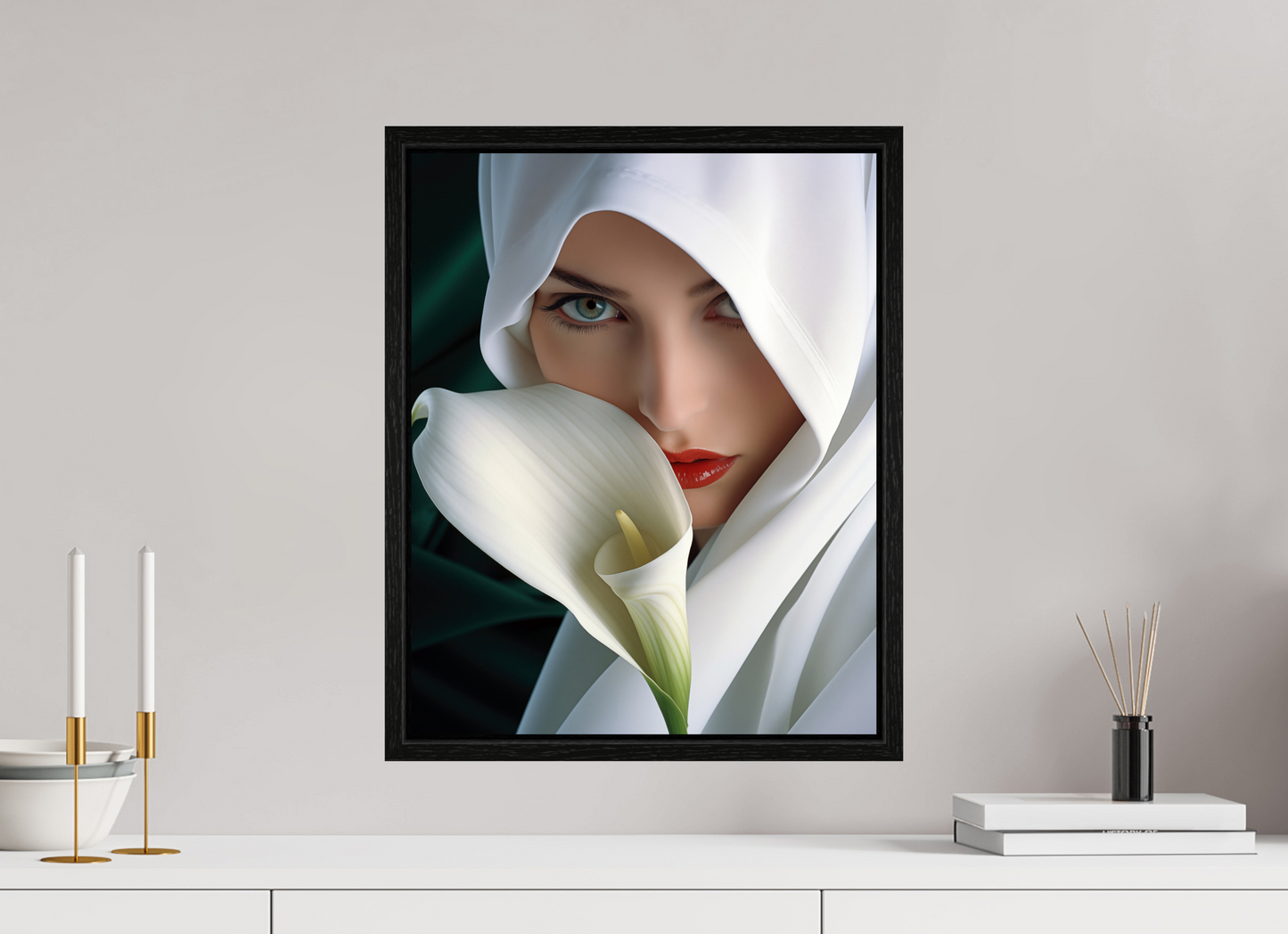 40 x 50 cm, Floater Frame Calla II