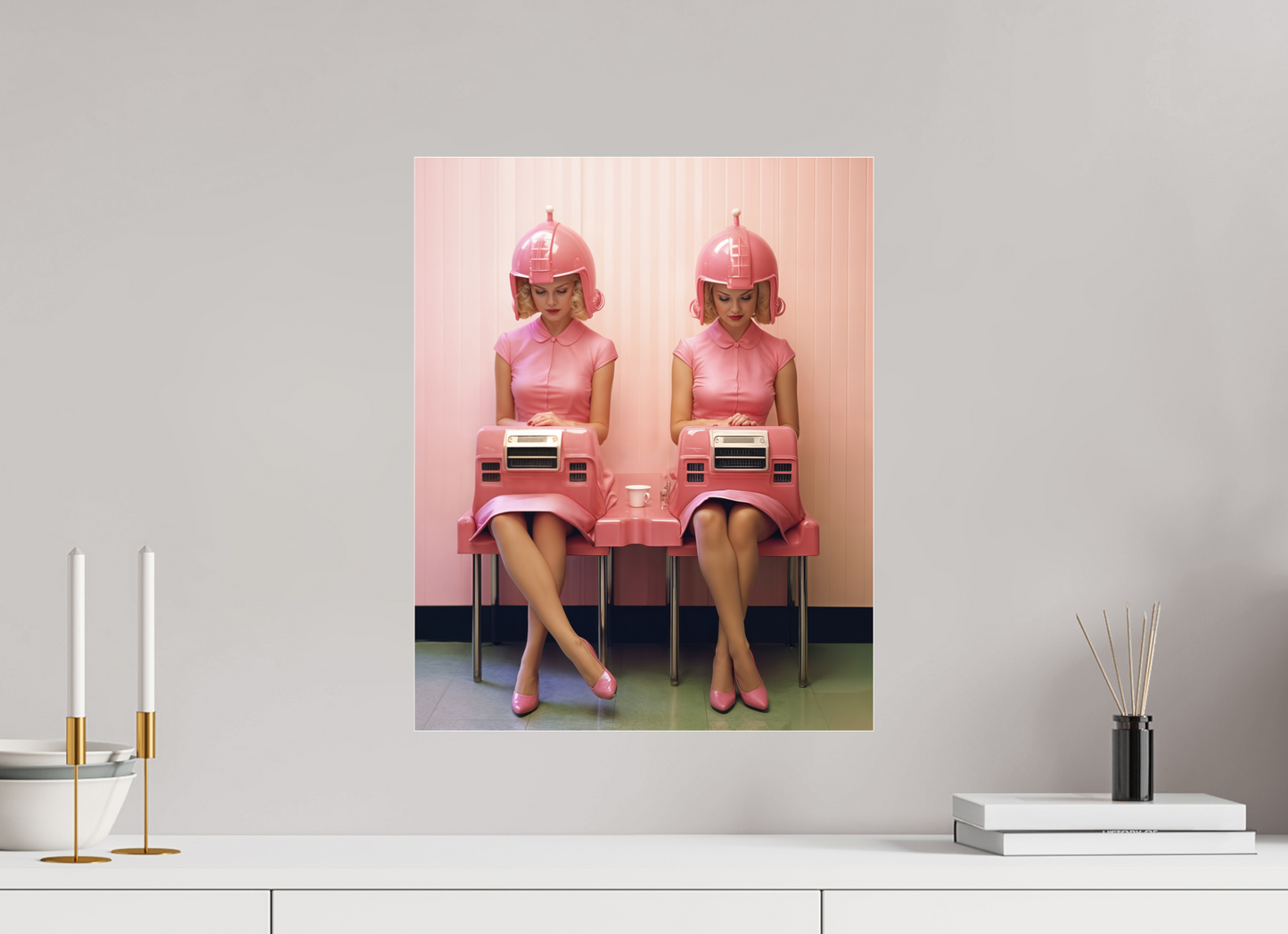 40 x 50 cm, Photo Print Under Acrylic Glass Factory VII
