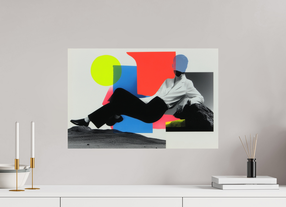 60 x 40 cm, Photo Print On Fuji Crystal DP II Geometry of Memory II