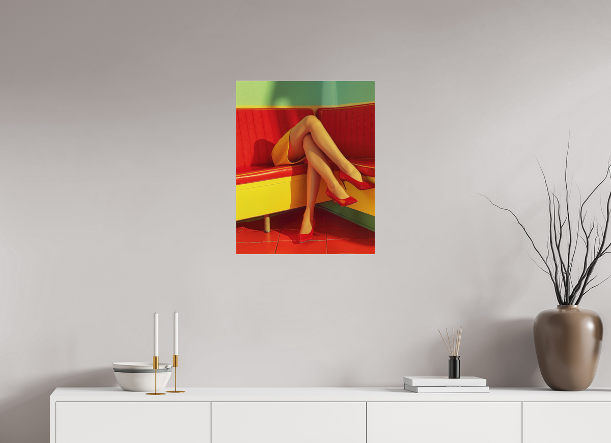 50 x 62,5 cm, Photo Print Under Acrylic Glass Legs XVI