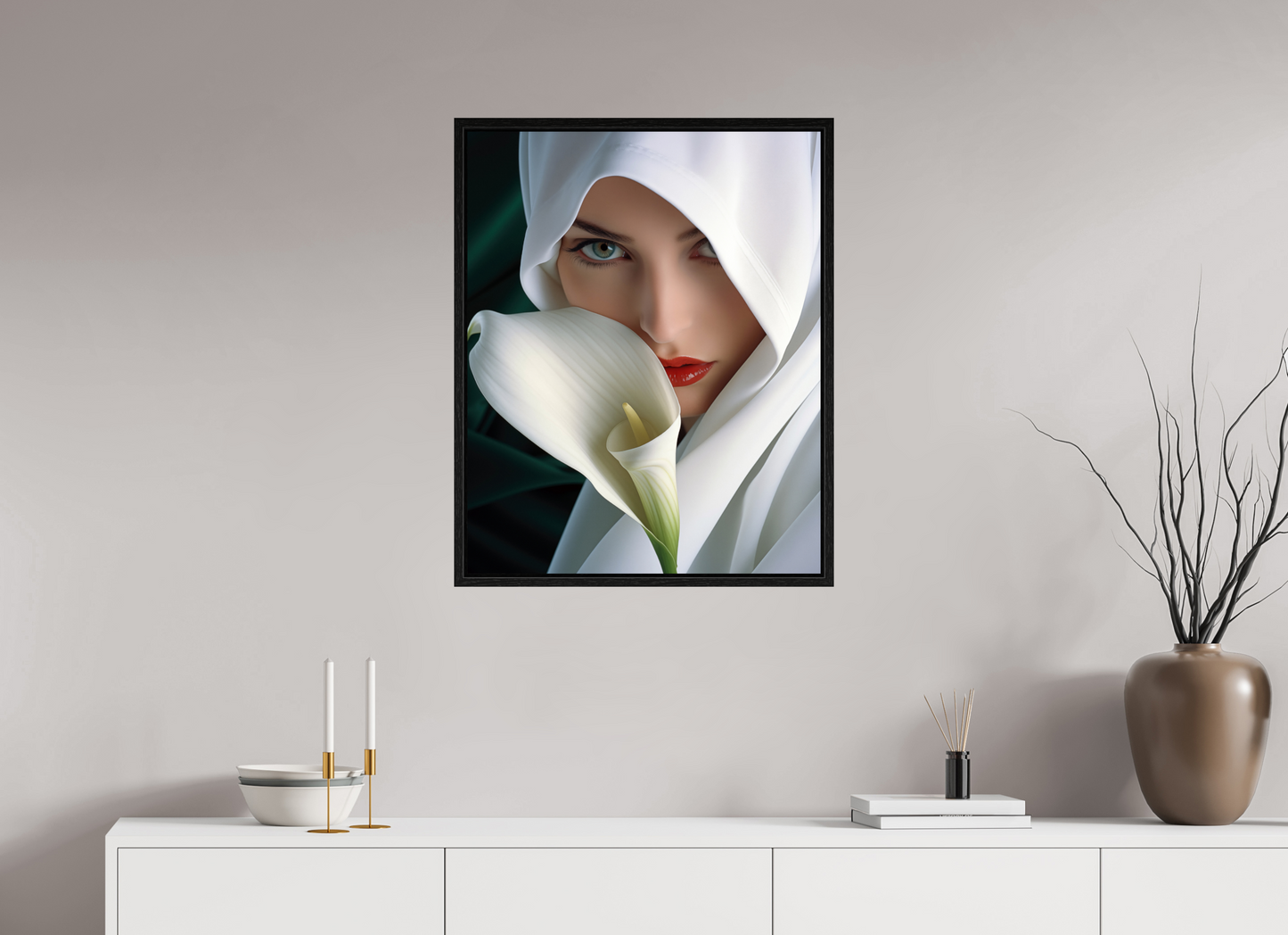 60 x 75 cm, Floater Frame Calla II