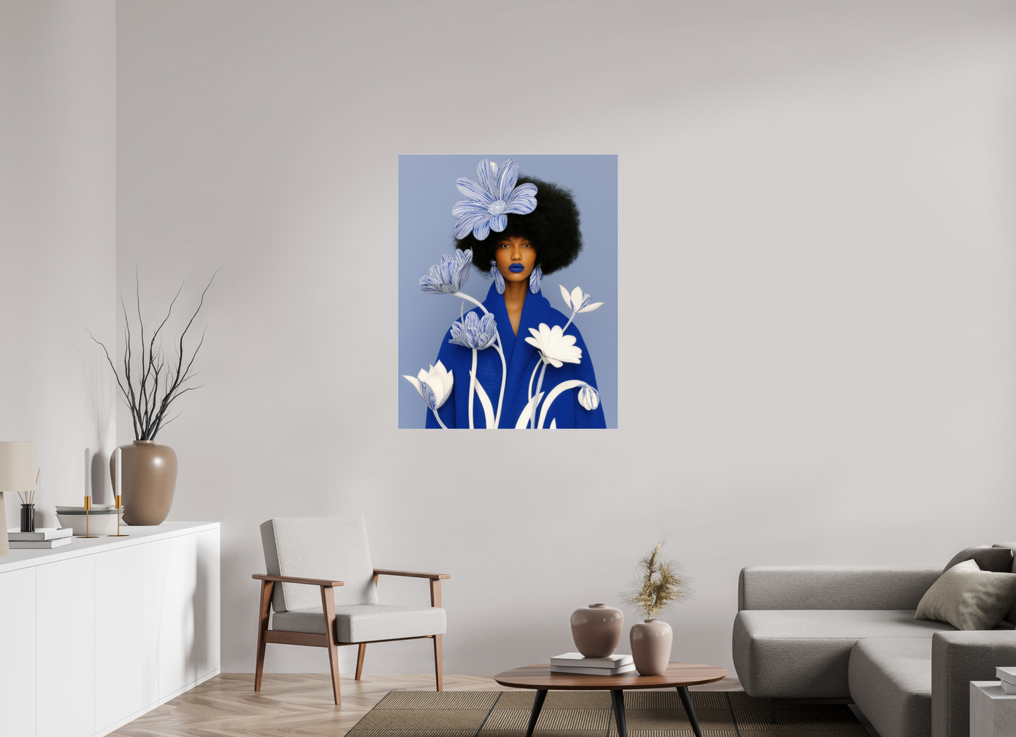 90 x 112,5 cm, Photo Print Under Acrylic Glass Matisse Fashion XI
