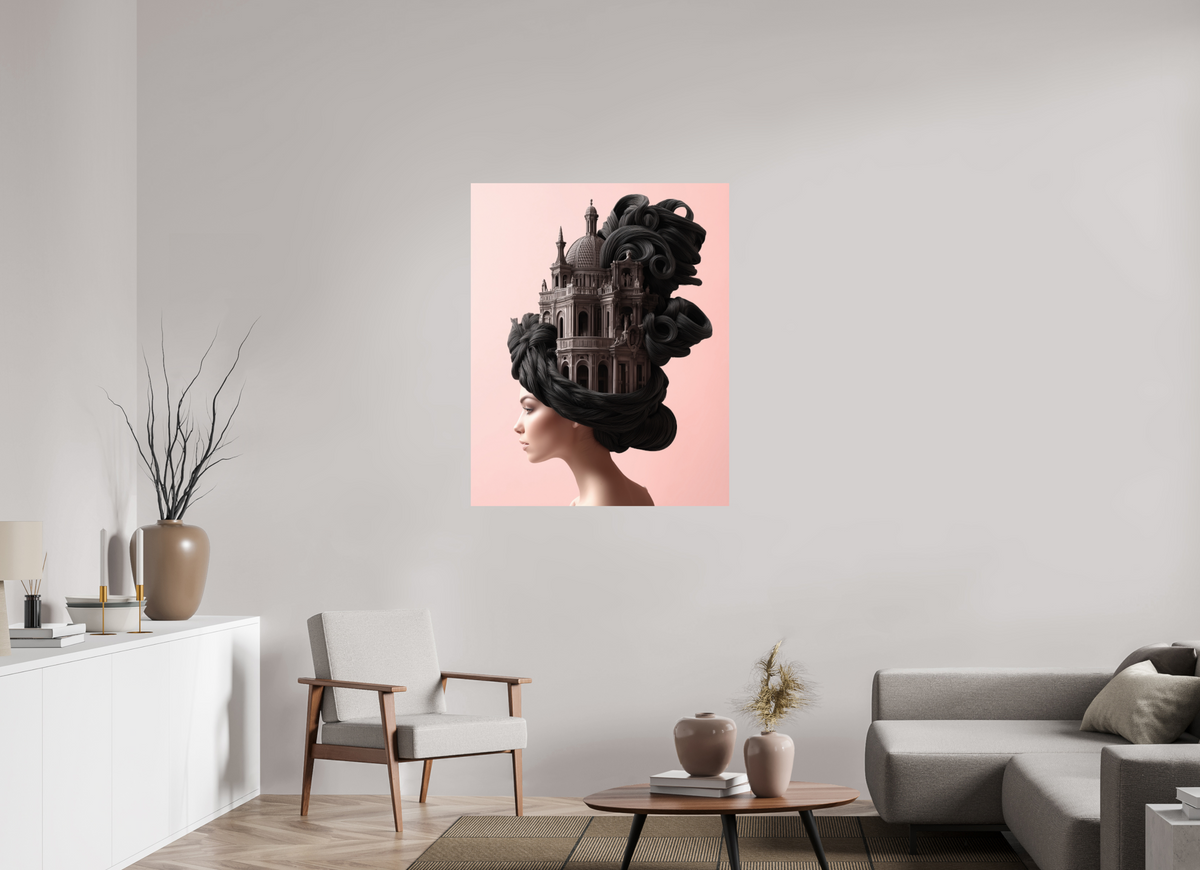 90 x 112,5 cm, Photo Print On Fuji Crystal DP II Hairdo XV