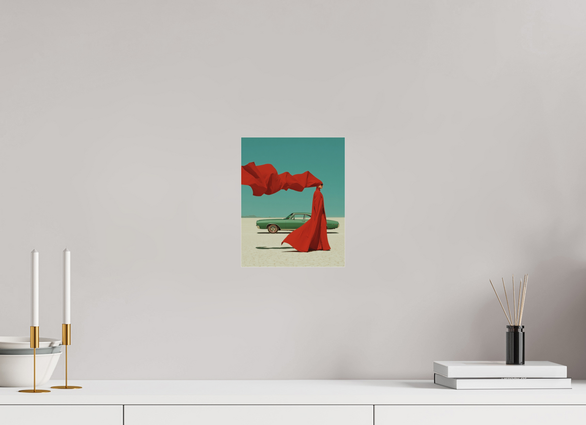 20 x 25 cm, Photo Print Under Acrylic Glass Red Horizon XVI