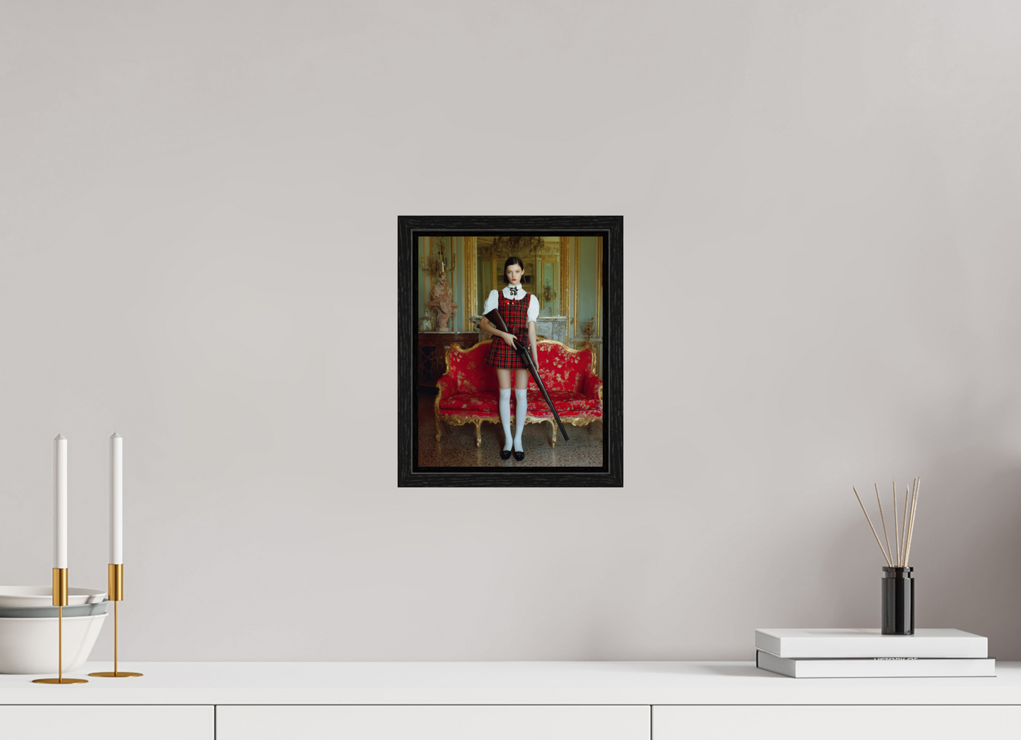 20 x 25 cm, Floater Frame Hunting Season II