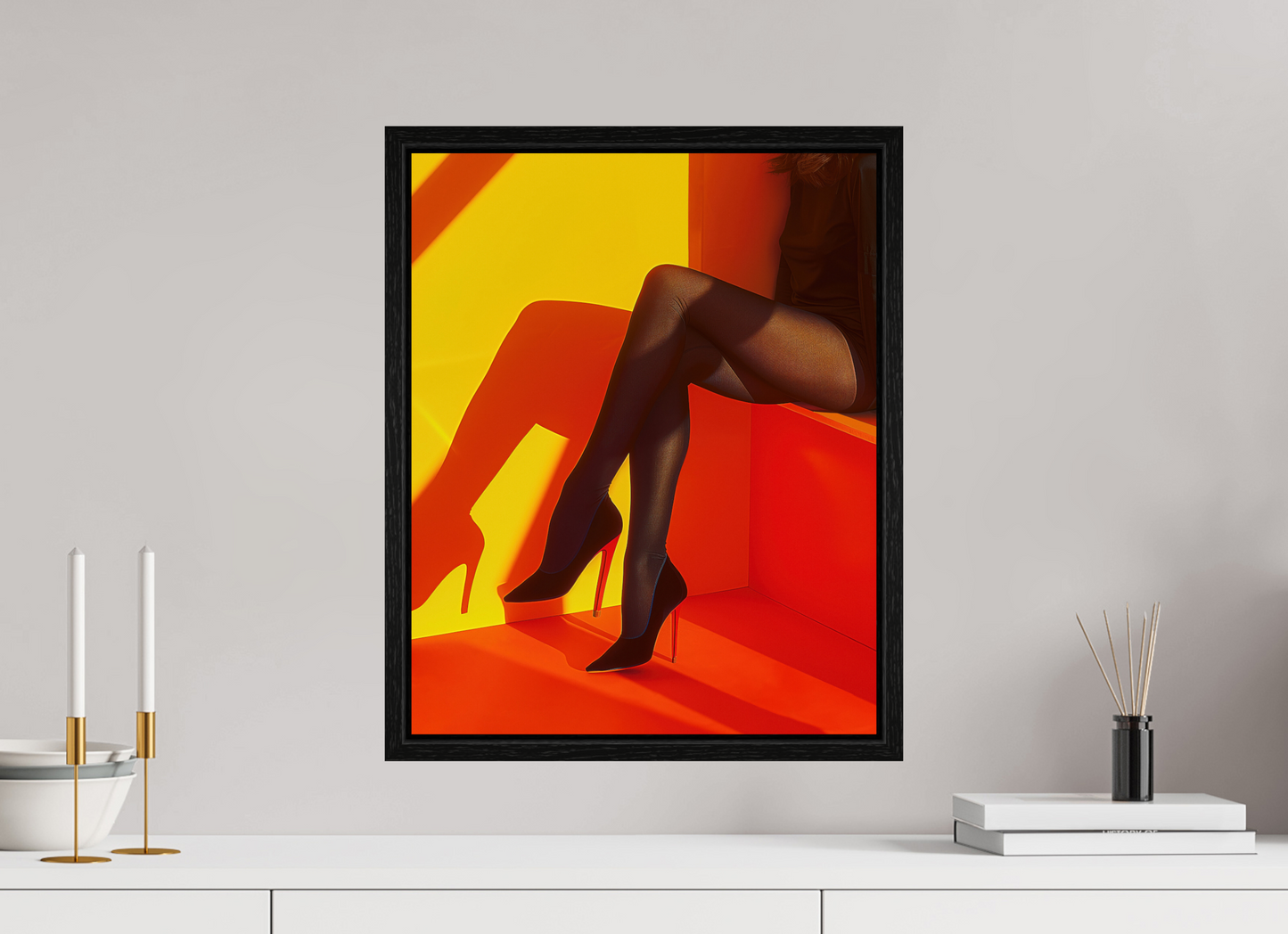 40 x 50 cm, Floater Frame Legs X