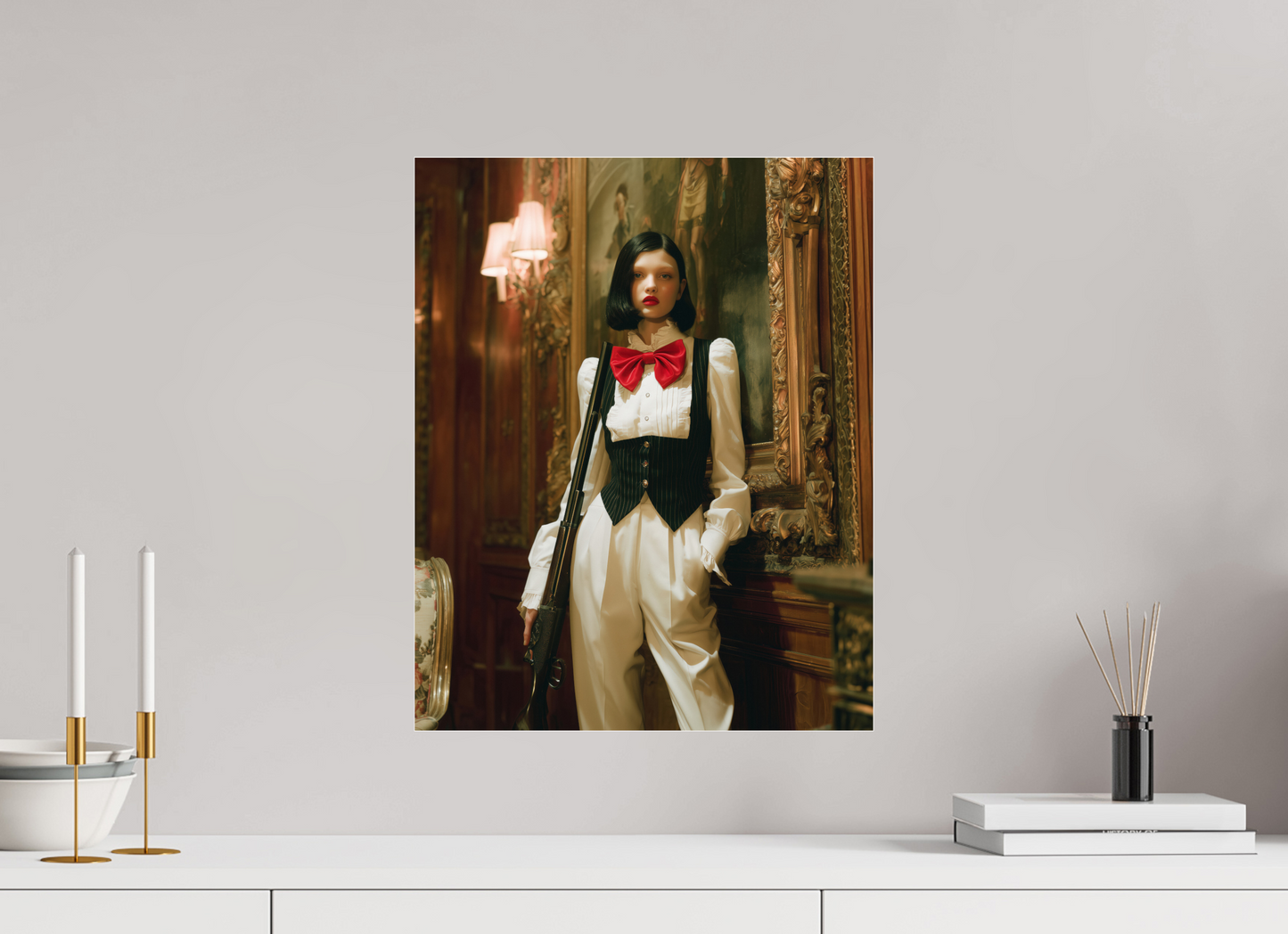 40 x 50 cm, Photo Print Under Acrylic Glass Hunting Season VI