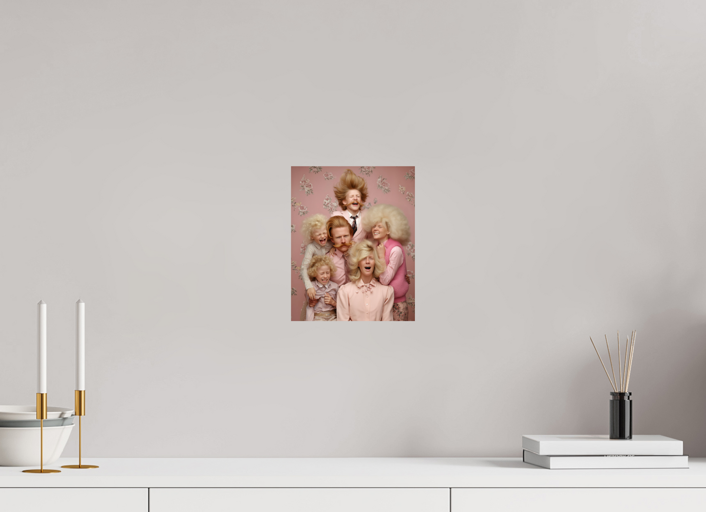 20 x 25 cm, Photo Print On Fuji Crystal DP II We are family II