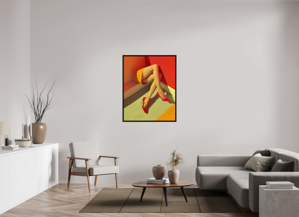 90 x 112,5 cm, Floater Frame Legs XV