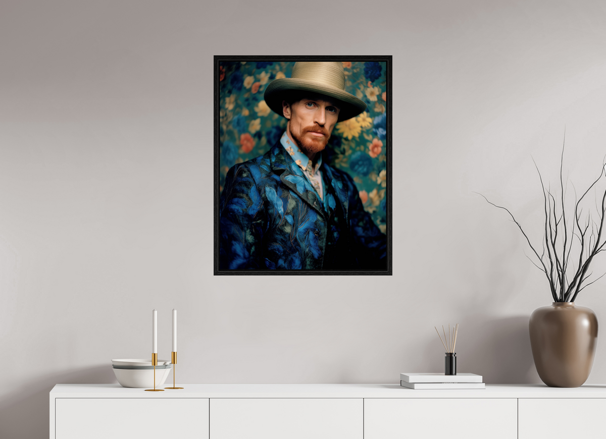 60 x 75 cm, Floater Frame Vincent I